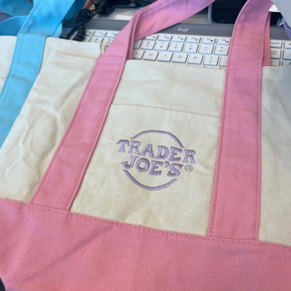 Limited Edition Pastel Trader Joe’s Mini Totes 80.00 Each
